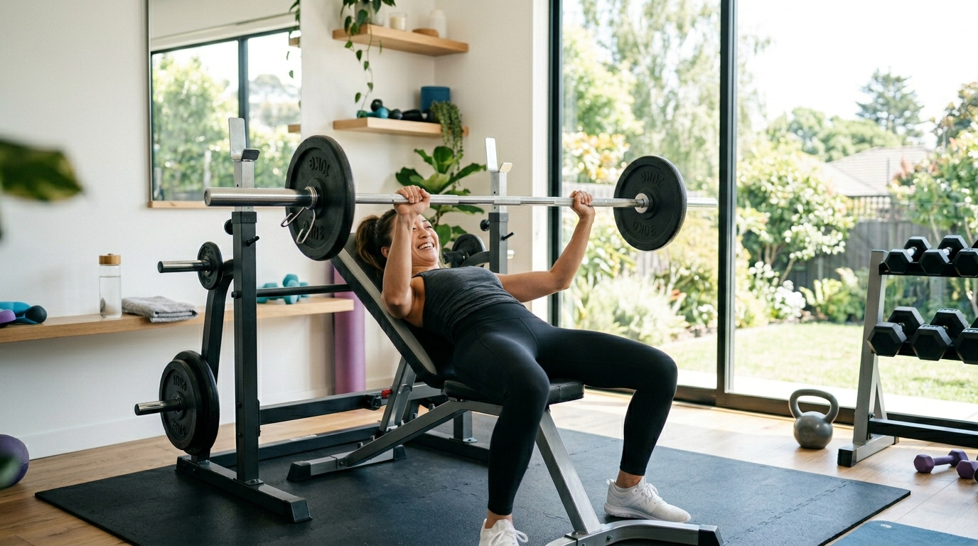 dumbbellのクローズアップ