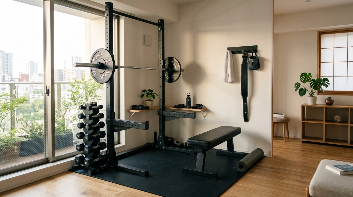 dumbbellのホームジムセットアップ