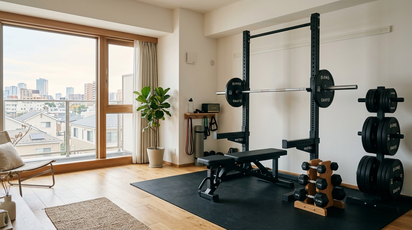 dumbbellのホームジムセットアップ
