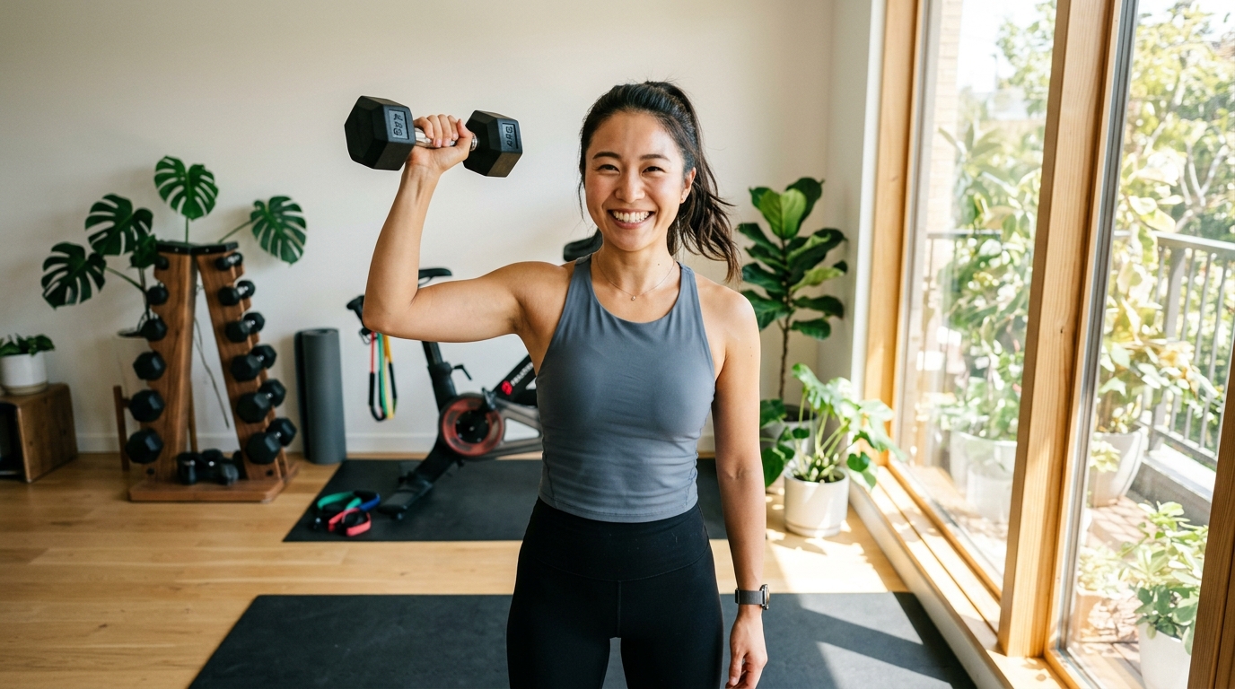 dumbbellのホームジムセットアップ