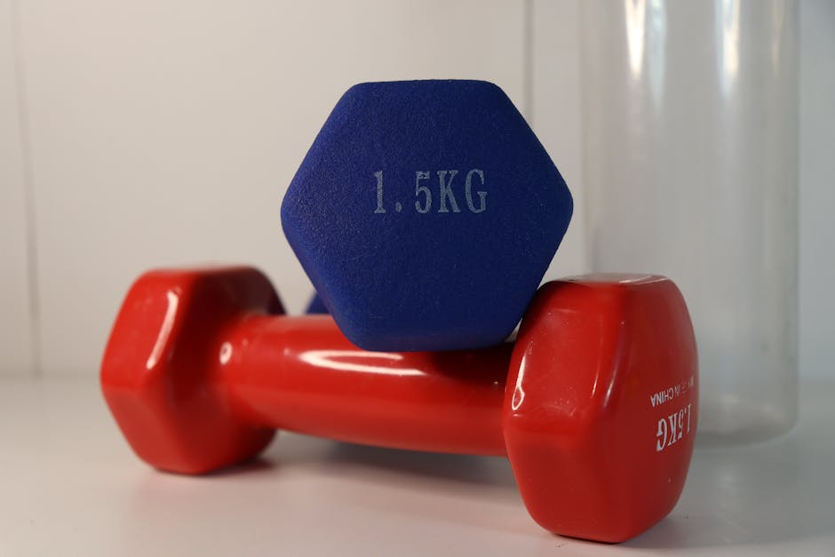 fitness dumbbell exercise